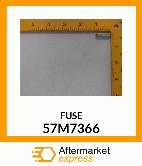 FUSE, CARTRIDGE TYPE, TAPERED TUBE 57M7366