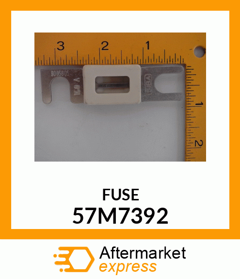 FUSE, 160 AMP, LAN 962/20/FORM B 57M7392