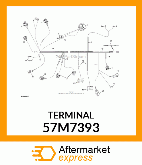 TERM TYCO JPT BOX F 20 57M7393