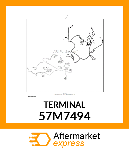 PACKARD CONTACT, FEM., 20 57M7494