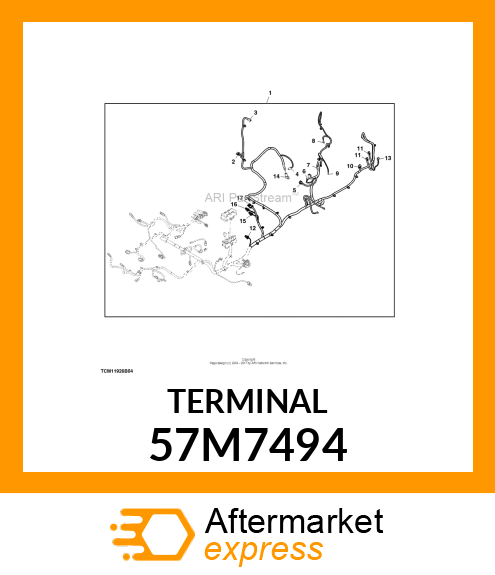 PACKARD CONTACT, FEM., 20 57M7494