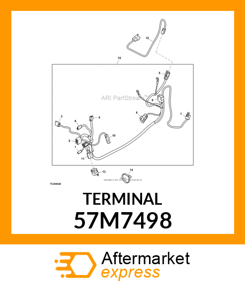 PACKARD 56 SER, CONTACT, FEM, 12 GA 57M7498