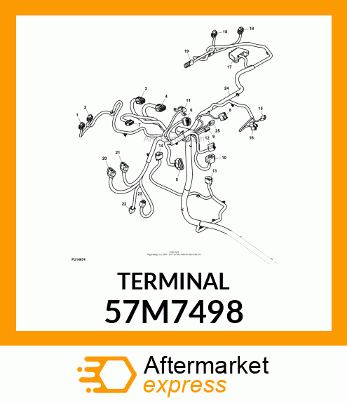 PACKARD 56 SER, CONTACT, FEM, 12 GA 57M7498