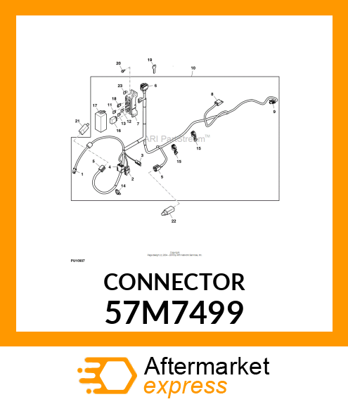 PACKARD 56 SER. MALE CONTACT, 12 GA 57M7499