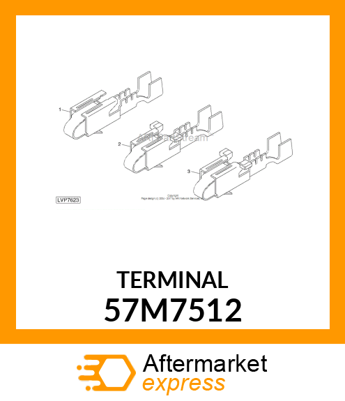 PACKARD FEMALE CONTACT, 10 57M7512