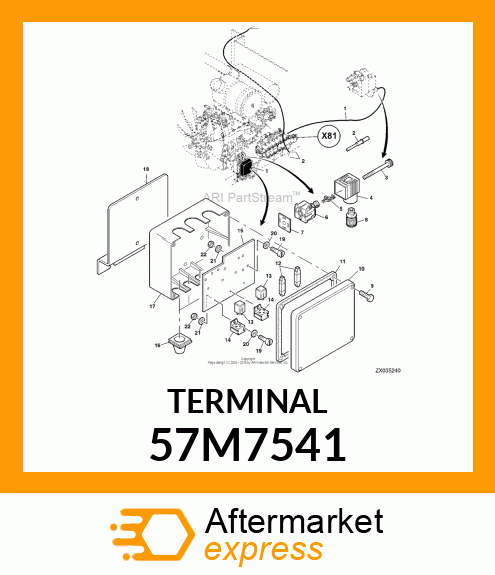 DEUTSCH SF SOLID TERM M,14 57M7541