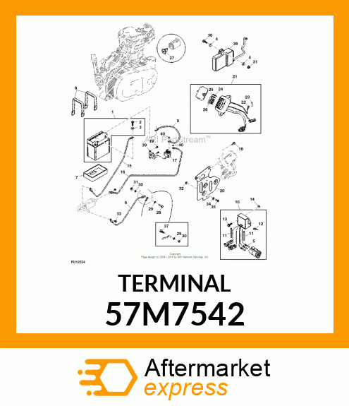 DEUTSCH SOLID SF TERM F,14 57M7542