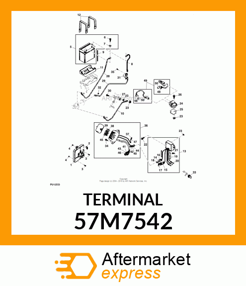 DEUTSCH SOLID SF TERM F,14 57M7542