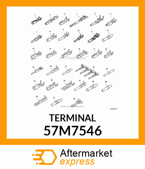 DEUTSCH SF TERM F,16 57M7546