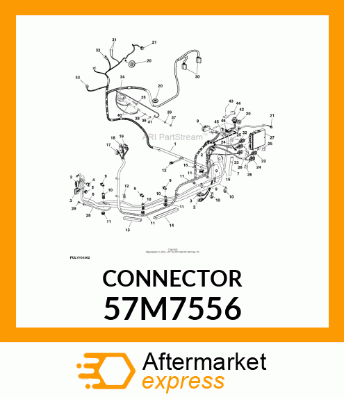 PACKARD RING TERM, M6S10 57M7556