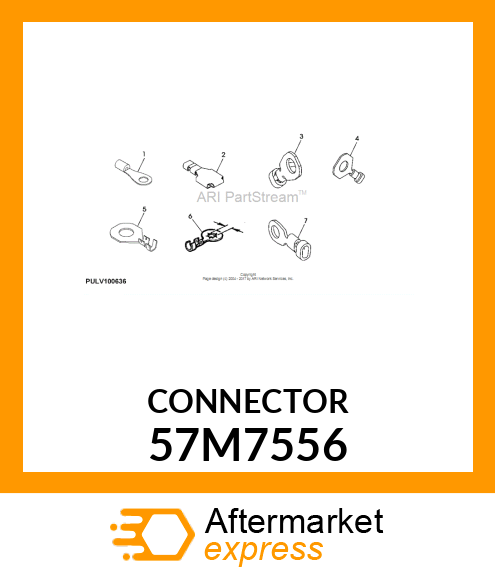 PACKARD RING TERM, M6S10 57M7556