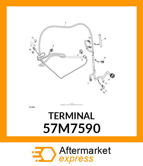 PACKARD MP280 TERM F,14 57M7590