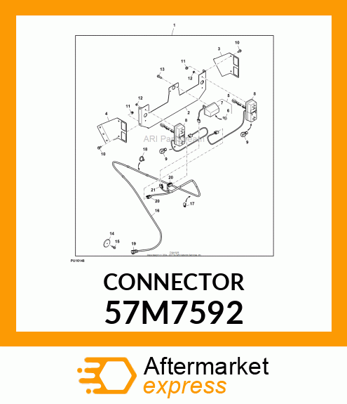 PACKARD MP280 TERM M,14 57M7592