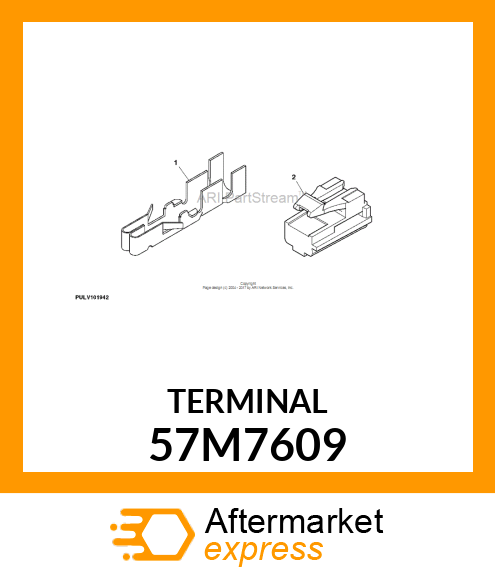 PACKARD PACKCON3 FEM TERM F,10 57M7609