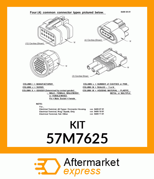 CONN BOSCH 35W F 57M7625