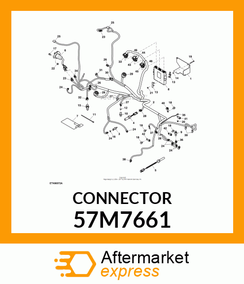 CONN DEUTSCH HD30 31W MS SILVR ALUM 57M7661