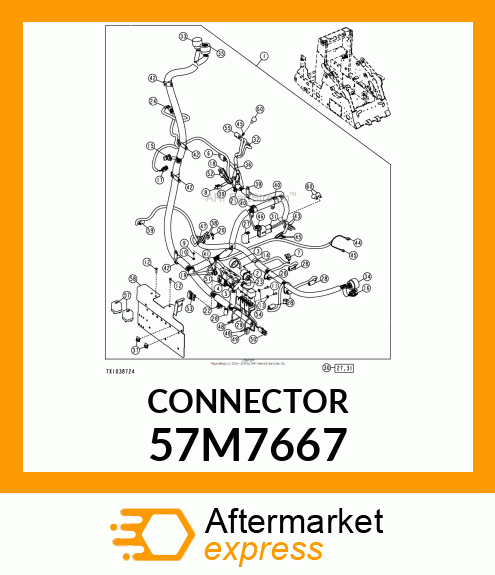 CONN DEUTSCH HDP20 31W MS BLK PLSTC 57M7667