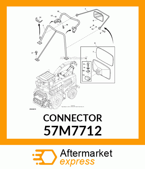 CONN MOLEX MFITTPA 4W F BLK POLYSTR 57M7712