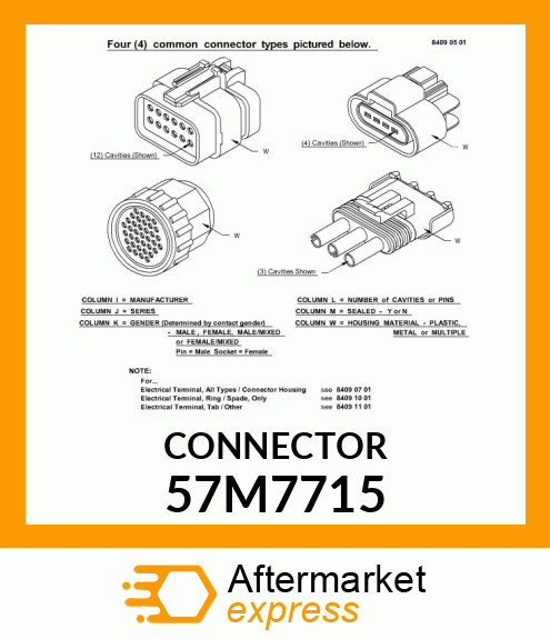 CONN MOLEX MFITTPA 6W M BLK POLYSTR 57M7715