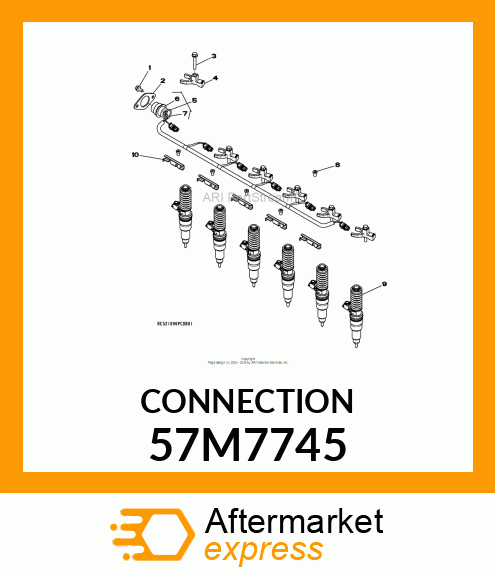 CONN DEUTSCH HD30 14W FS SILVR ALUM 57M7745