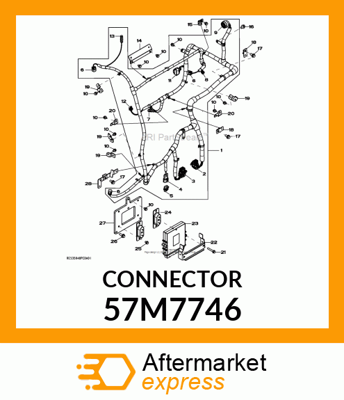 CONN DEUTSCH HD30 14W MS SILVR ALUM 57M7746