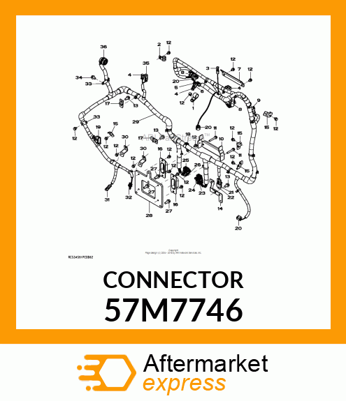 CONN DEUTSCH HD30 14W MS SILVR ALUM 57M7746