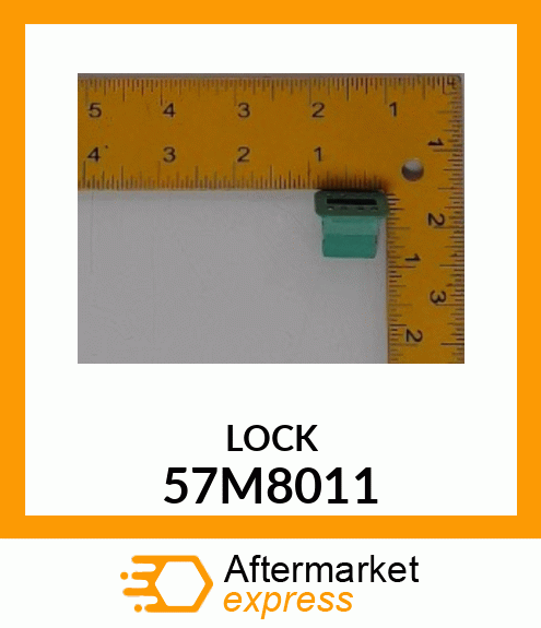 DEUTSCH DT SECONDARY LOCK (8 SOC.) 57M8011