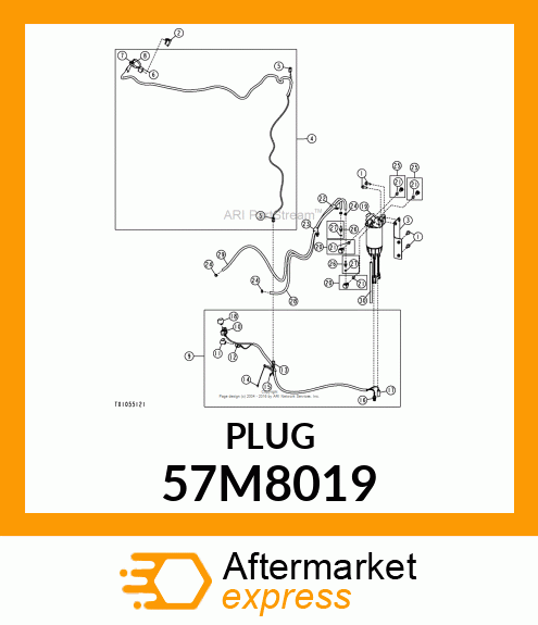 DEUTSCH DT SECONDARY LOCK (3 SOC.) 57M8019