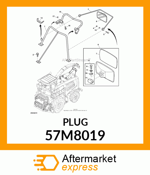 DEUTSCH DT SECONDARY LOCK (3 SOC.) 57M8019