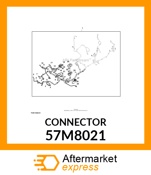 CONN DEUTSCH DT 2W MS BLK PLSTC 57M8021