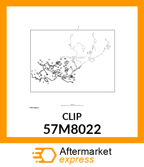 DEUTSCH DT SECONDARY LOCK (2 SOC.) 57M8022