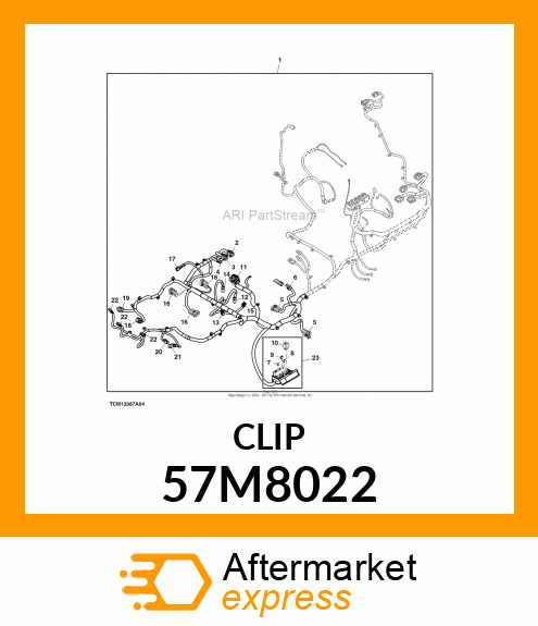 DEUTSCH DT SECONDARY LOCK (2 SOC.) 57M8022