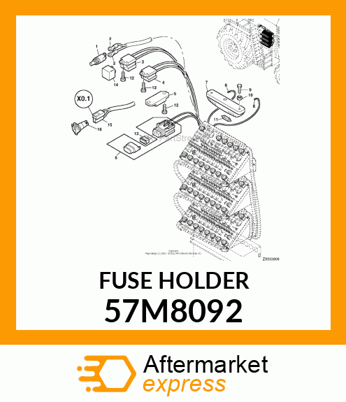 FUSE HOLDER 57M8092