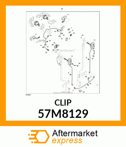 PACKARD MP280 2 WAY LOCKING COLLAR 57M8129