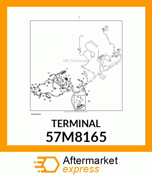 DEUTSCH 16 SOCKET STMPD CONT.16 57M8165