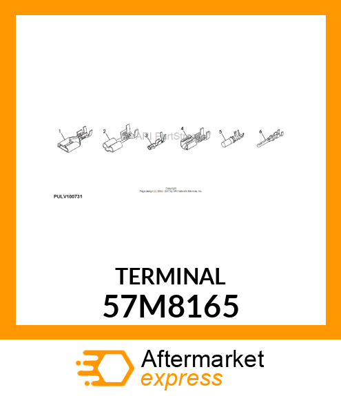 DEUTSCH 16 SOCKET STMPD CONT.16 57M8165