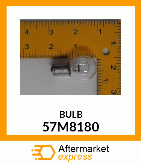 GE 1156KR MIN. LAMP, SC BAYONET BA 57M8180