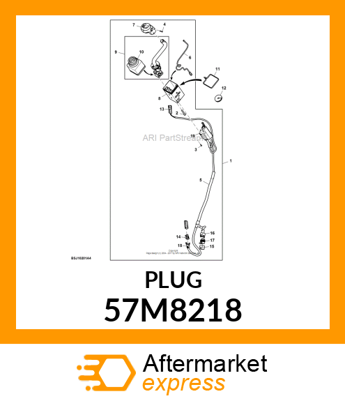 PACKARD MP150 2 WAY LOCKING CAP 57M8218