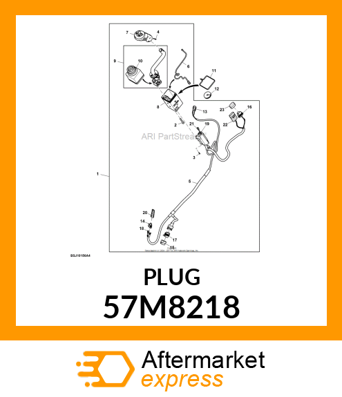 PACKARD MP150 2 WAY LOCKING CAP 57M8218