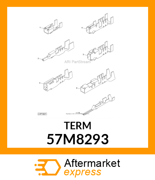 DELPHI MP150 FEM TYPE 101 TERMINAL 57M8293