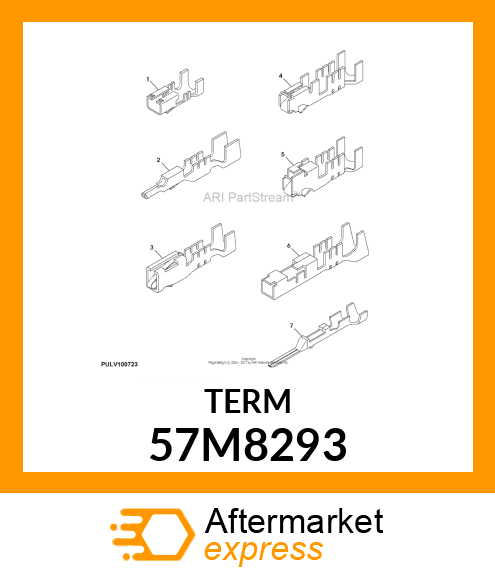 DELPHI MP150 FEM TYPE 101 TERMINAL 57M8293