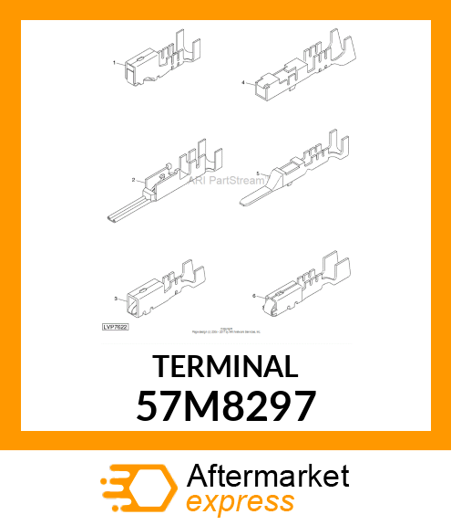 DELPHI MP280TANGLS FEMALE CONTACT 57M8297