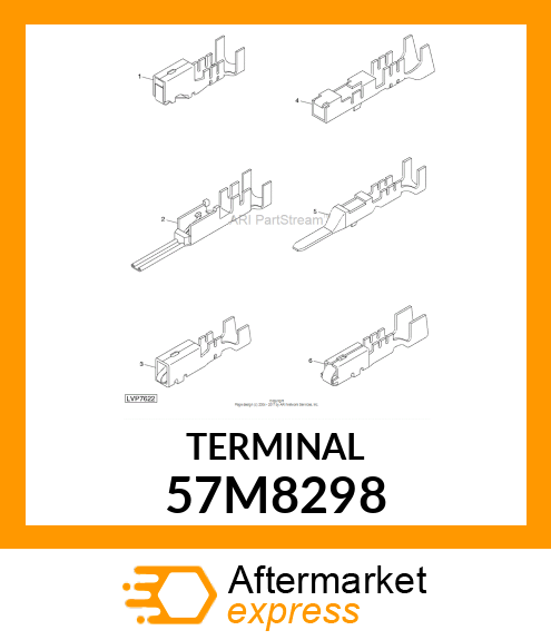 DELPHI MP280TANGLS FEMALE CONTACT 57M8298