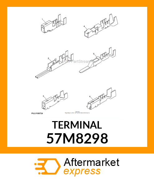 DELPHI MP280TANGLS FEMALE CONTACT 57M8298