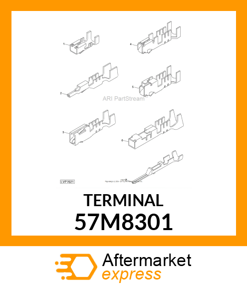 DELPHI GT150S MALE CONTACT 57M8301