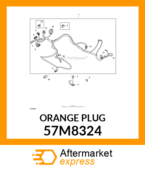 DELPHI GT280 TAN SILICONE SEAL 57M8324