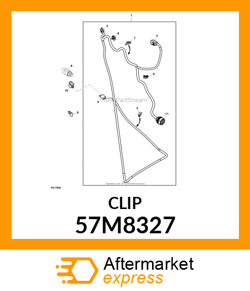 DELPHI MP280 8 WAY FEM. SEC. LOCK 57M8327