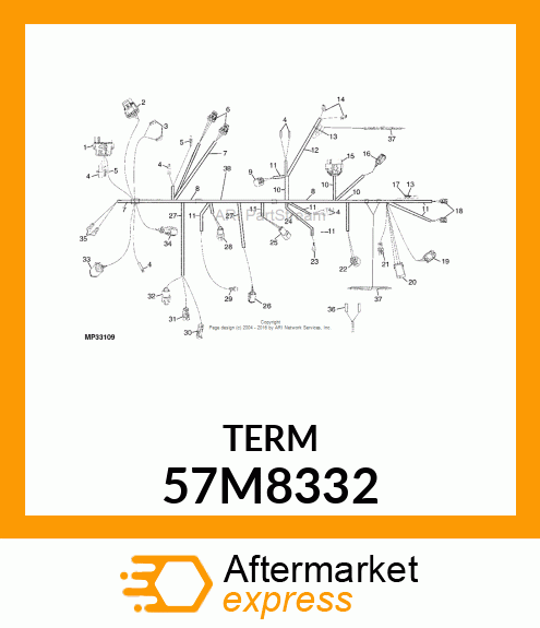 DELPHI MICRO PACK FEMALE CONTACT 57M8332