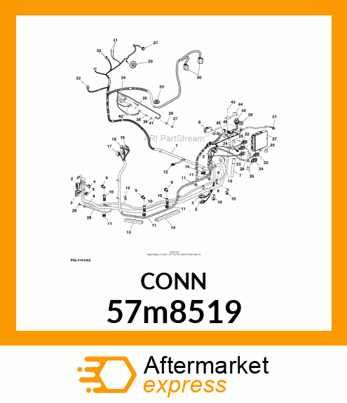 CONN MOLEX CMC 32W FS BLK POLYSTR 57m8519