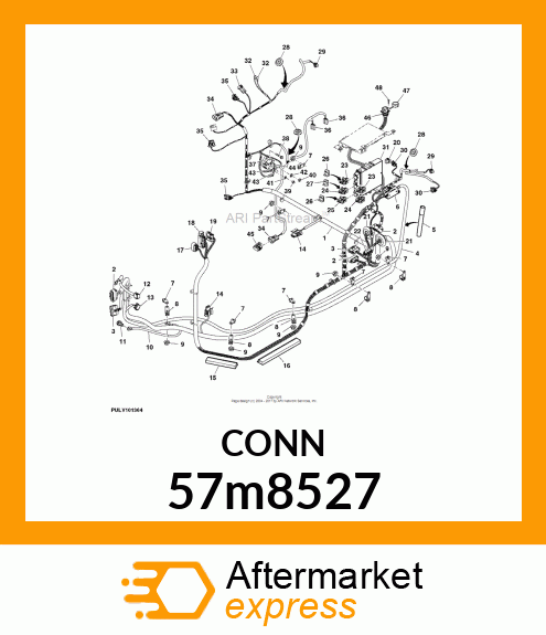 CONN MOLEX CMC 48W FS BRN POLYSTR 57m8527